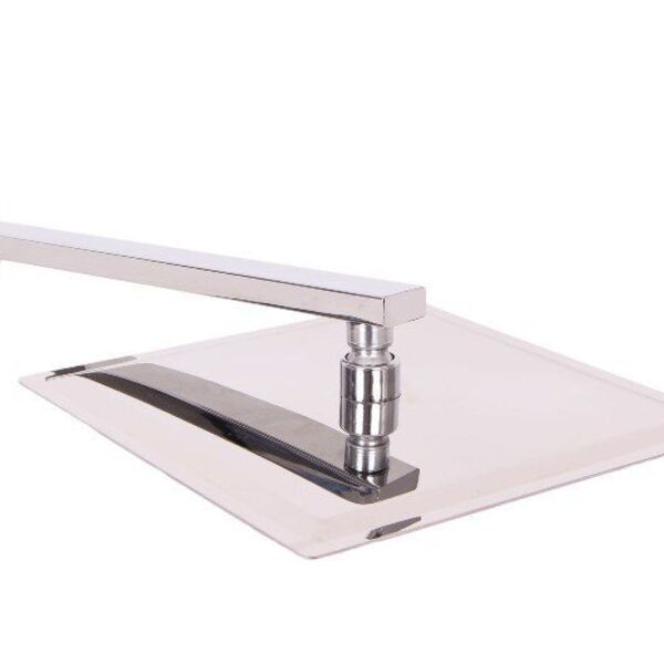 Ducha Chuveiro Slim Quadrada Com Suporte Lateral 30x30