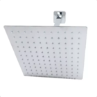 Ducha Chuveiro Teto 20x20cm Cromada Quadrada Inox A Gás Solar
