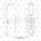 Ducha Chuveiro Vertical com Hidromassagem Pirajuí Pingoo.casa