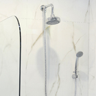 Ducha com Chuveirinho Redonda Parede Cromada Flux Sensea