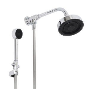 Foto de Ducha com Chuveirinho Redonda Parede Cromado Acqua Plus Deca