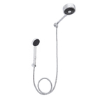 Ducha com Chuveirinho Redonda TechnoShower Cromado Docol