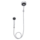 Ducha com Chuveirinho Redonda TechnoShower Cromado Docol