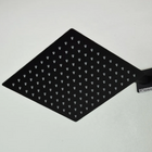 Ducha Completa Quadrada Inox 20x20cm Black Fosco Articulável