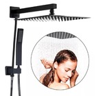 Ducha De Banho Elegante Quadrado Banheiro 30x30 Com Derivação