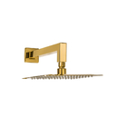 Ducha De Inox Quadrada 20x20 Cm De Parede (dourada)