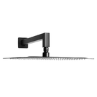 Ducha De Inox Quadrada 30x30 Cm De Parede (preta)