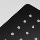 Ducha De Inox Quadrada 30x30 Cm De Teto (preto)