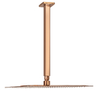 Ducha De Inox Quadrada 30x30 Cm De Teto (rosé Gold)