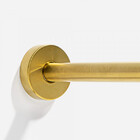 Ducha De Inox Redonda 20 Cm De Parede (dourada)