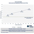 Ducha De Inox Redonda 30 Cm De Teto (escovada)