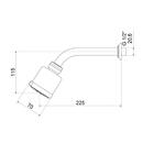 Ducha De Parede Futura Plus 1986c 3 Jatos Meber