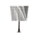 Ducha de Parede Super Slim inox  com Suporte para Parede 40 D