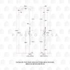 Ducha De Piso Para Área Externa Aço Inox 304 Pacovel Pingoo.c