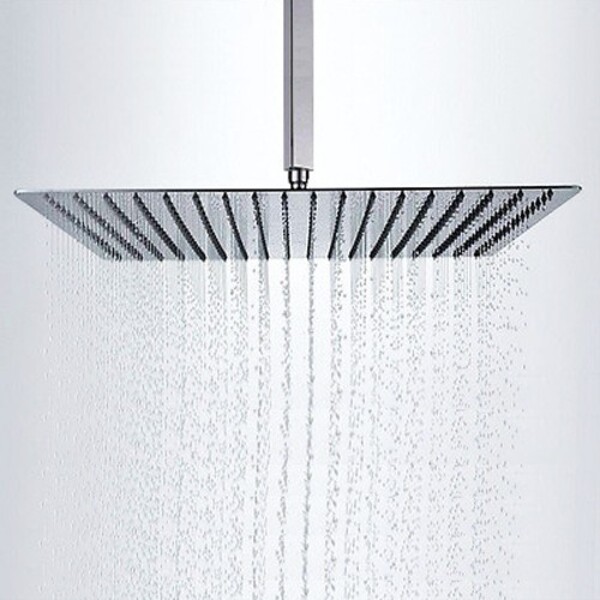Ducha de Teto Quadrada 30x30 Inox SUS304 30cm Borda Fina com
