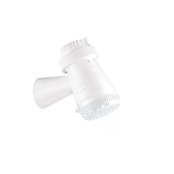 Ducha Eletrica Branca 3 Temperaturas 5500w Componentes Metali