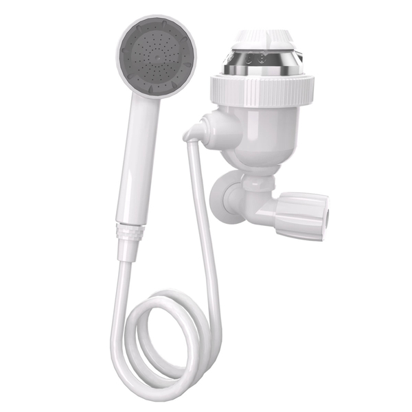 Ducha Elétrica Salão Barbearia 3t Branca 127v X 5500w Sintex