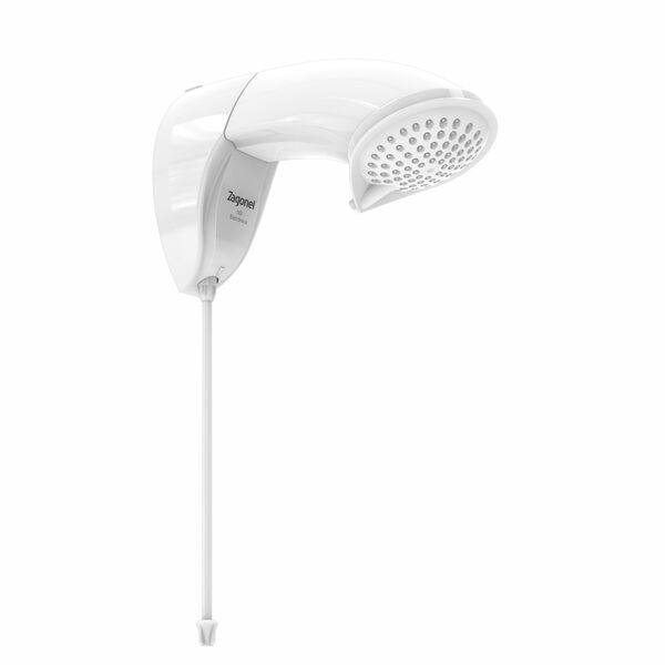 Ducha Eletrônica 220V 7700W Branco Redondo ND Eletrônica Zagonel
