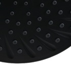 Ducha Flatt 21 Cm Abs Preto Fosco C/ Cano Suporte De Teto 40