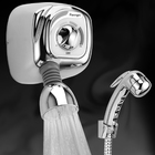 Ducha Florenza Com Desviador Cardal Cromada 220v 7,800kw