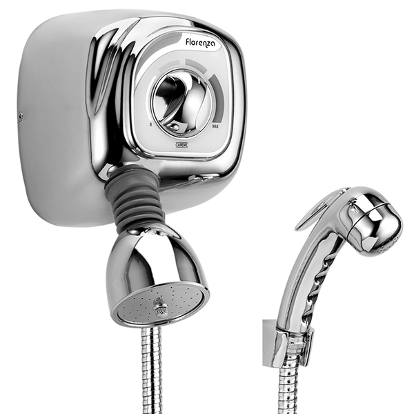 Ducha Florenza Com Desviador Cardal Cromada 220v 7,800kw