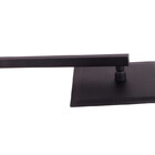 Ducha Fria Em Inox 304 Para Aréa Externa Piscina 25cm Black