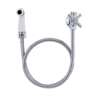 Ducha Higiênica 1,2m Cromada e Branca Izy Deca