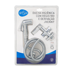 Ducha Higiênica 1,2m Cromada Jhenny Sensea