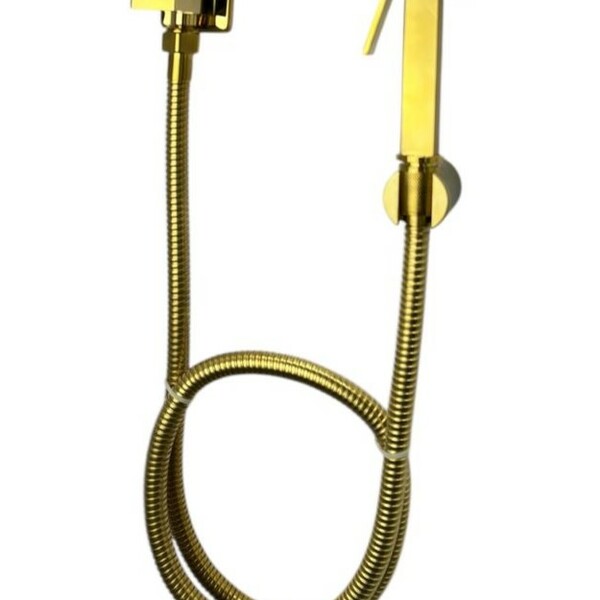 Ducha Higiênica 1/4 De Volta Slim Dourado