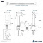 Ducha Higiênica (tana Dourada Fosca)