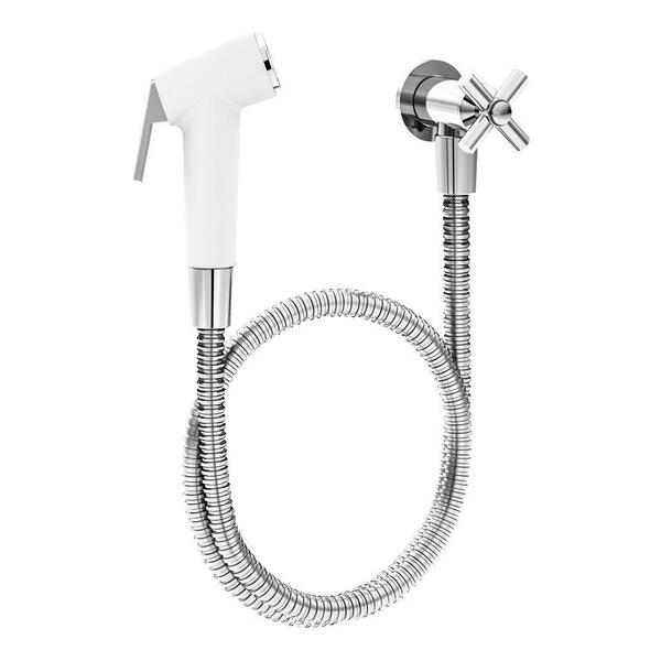 Ducha Higiênica Abs Cromada 1/4 Volta Vedação Cerâmica P37