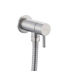 Ducha Higiênica Aço Inox Escovado com Registro Nox15 Doan