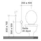 Ducha Higiênica Acqua Jet Creato Cromada Fabrimar