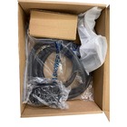 Ducha Higiênica Banheiro Metal Quadrada Preto Fosco Completa