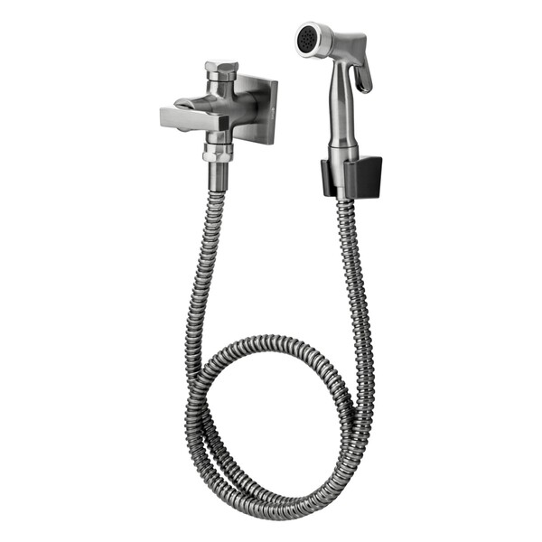 Ducha Higiênica Bella Clássica Grafite Escovado Fani