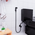 Ducha Higiênica Blukit Confort Com Registro E Derivação Preta