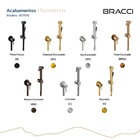 Ducha Higiênica Bronze Escovado Água Fria