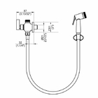 Ducha Higiênica C/ Derivação - Dom