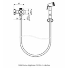 Ducha Higiênica C/ Derivação - Likeflex