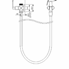 Ducha Higiênica C/ Derivação - Mais Flex