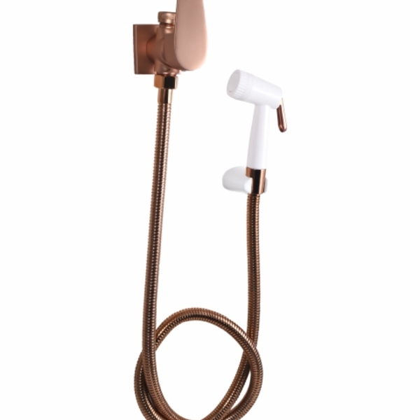 Ducha Higiênica C/ Derivação Rose Fosco- Led