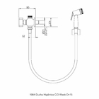 Ducha Higiênica C/ Derivação - Week