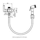 Ducha Higiênica C/derivação - Freedom