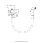 Ducha Higiênica C/derivação - Freedom