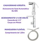 Ducha Higiênica Casagrande Mundial De Metal C72 Cromada Acion