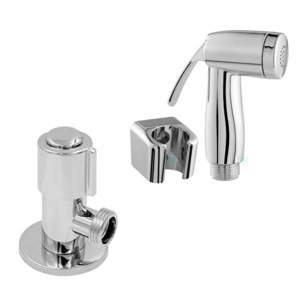 Ducha Higiênica Casagrande Mundial Luxo Abs Cromada Acionamen