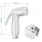 Ducha Higiênica Casagrande Mundial Luxo Abs Cromada Acionamen