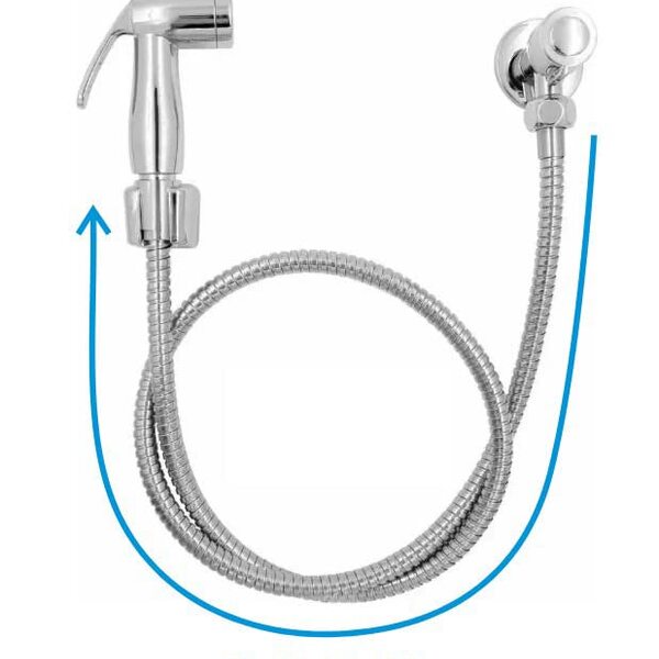 Ducha Higiênica Casagrande Mundial Luxo Abs Cromada Acionamen