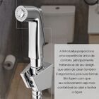 Ducha Higienica Celite Lotus Com Derivaçao Cromada B5007cacrb