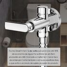 Ducha Higienica Celite Smart-n Com Derivaçao Cromada B50021cc